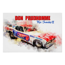 Póster Don Prudhomme The Snake 2