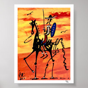 Póster Don Quijote