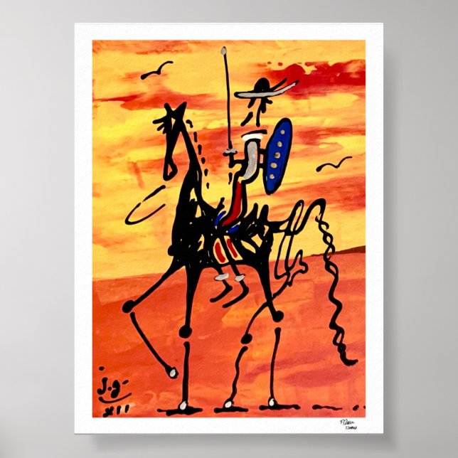 Póster Don Quijote (Frente)
