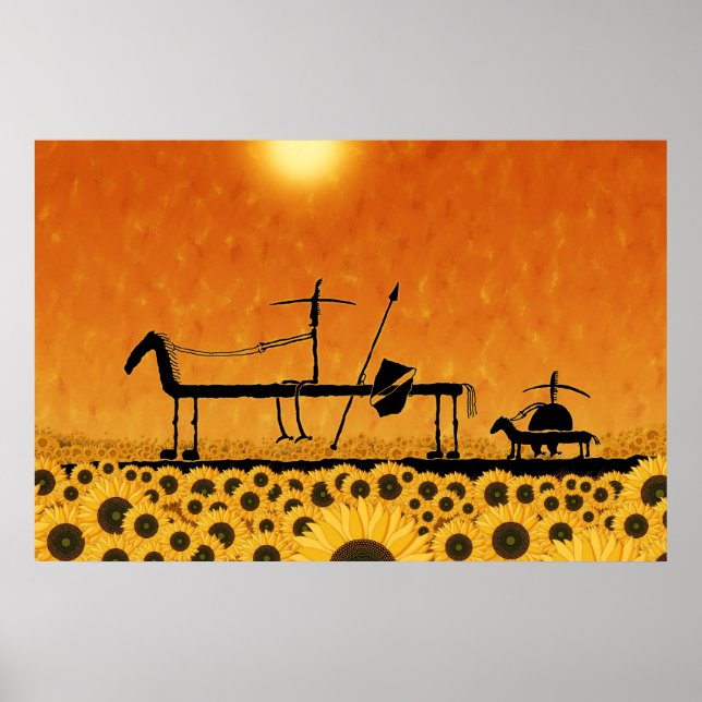 Póster Don Quijote (Frente)