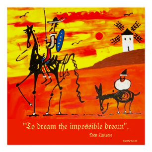 Póster Don Quijote