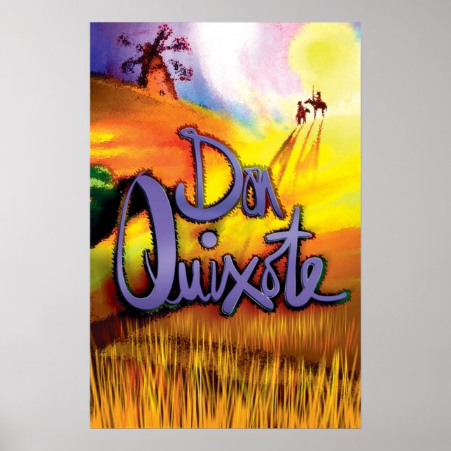 Póster Don Quijote (Frente)