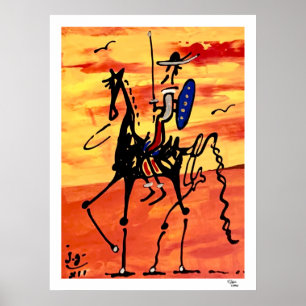 Póster Don Quijote