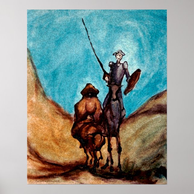 Póster Don Quijote (Frente)