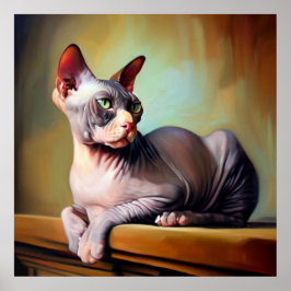 Póster Don Sphynx Cat