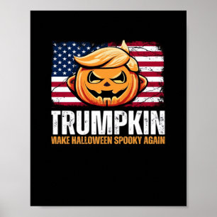 Póster Donald Halloween - Trumpkin hace que Halloween sea