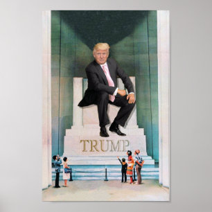 Póster Donald J. Trump (como él se ve)
