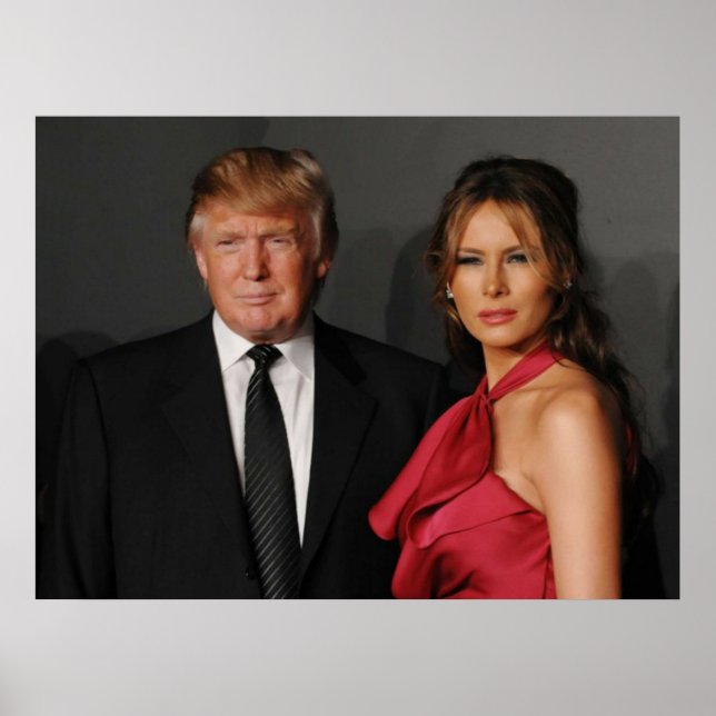 PÓSTER DONALD & MELANIA TRUMP (Frente)