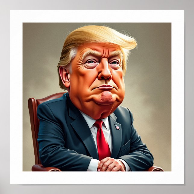 Póster Donald Trump (Frente)