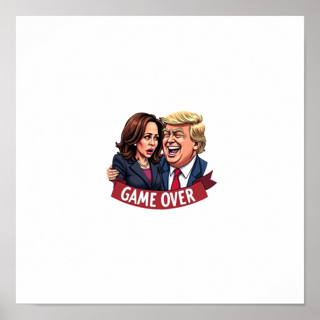 Póster Donald Trump (Frente)