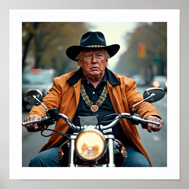 Póster Donald Trump (Frente)