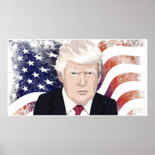 Póster Donald Trump