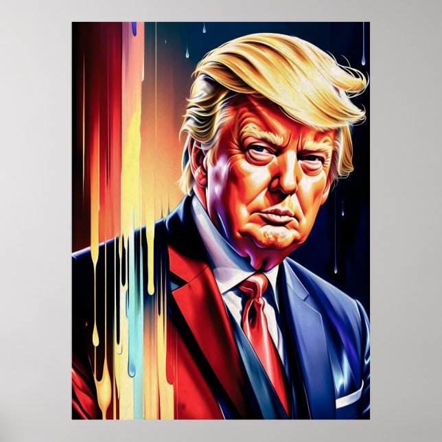 Póster Donald Trump (Frente)