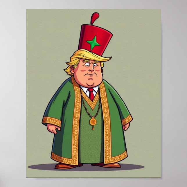 Póster Donald Trump  (Frente)