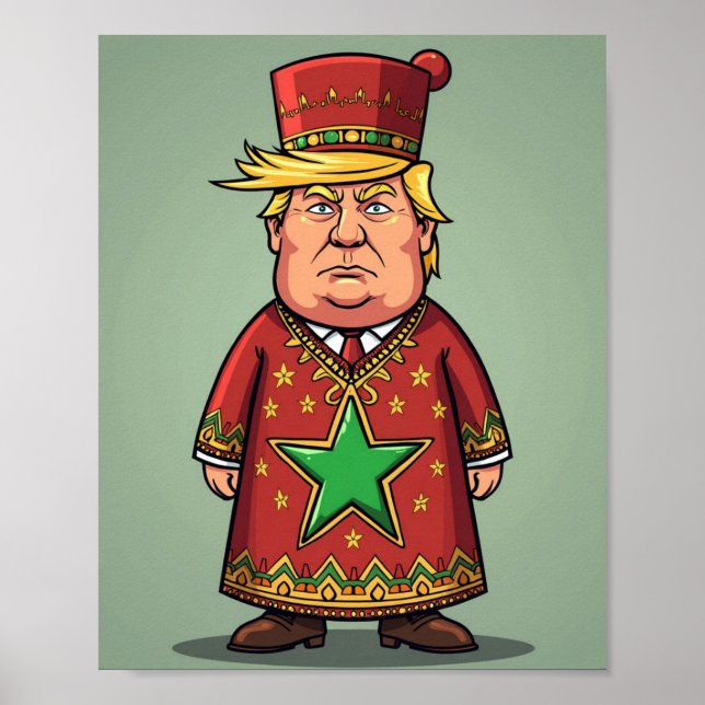 Póster Donald Trump (Frente)