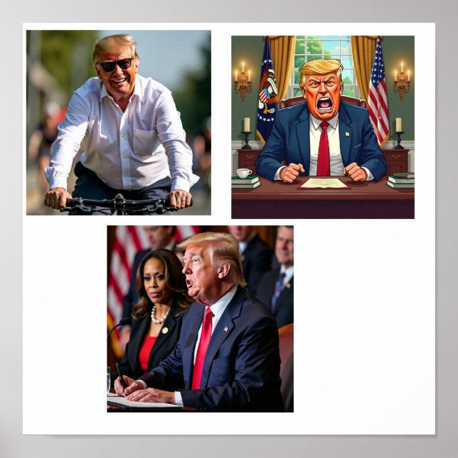 Póster Donald Trump (Frente)