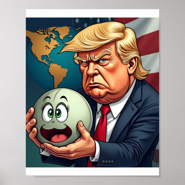 Póster Donald Trump (Frente)