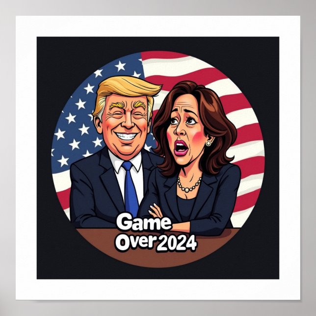 Póster Donald Trump (Frente)