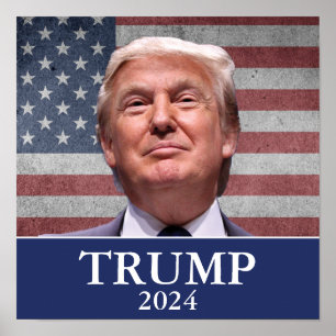 Póster Donald Trump 2024