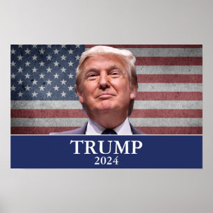 Póster Donald Trump 2024