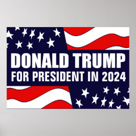 Póster Donald Trump 2024