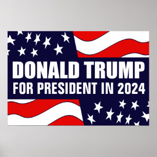 Póster Donald Trump 2024