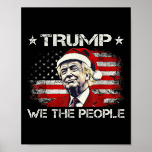 Póster Donald Trump 2025 Nosotros, El Pueblo 4 De Julio E
