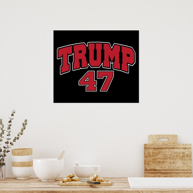 Póster Donald Trump 47 (Cocina)