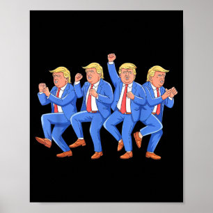 Póster Donald trump baile 4 de julio trump 2025 Donald t
