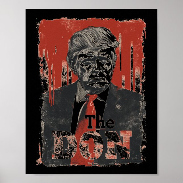 Póster Donald Trump "el Don" 2024  (Frente)