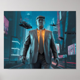 Póster Donald Trump El Trumpinador II 45 47 Presidente