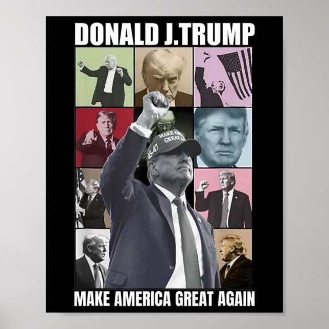 Póster Donald Trump Era oficial 2024 (Frente)