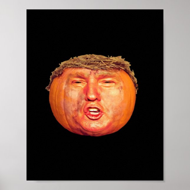 Póster Donald Trumpkin Classic (Frente)
