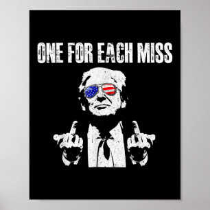 Póster Donald Uno Por Cada Falta 