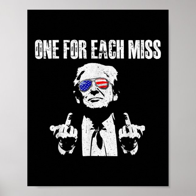 Póster Donald Uno Por Cada Falta  (Frente)