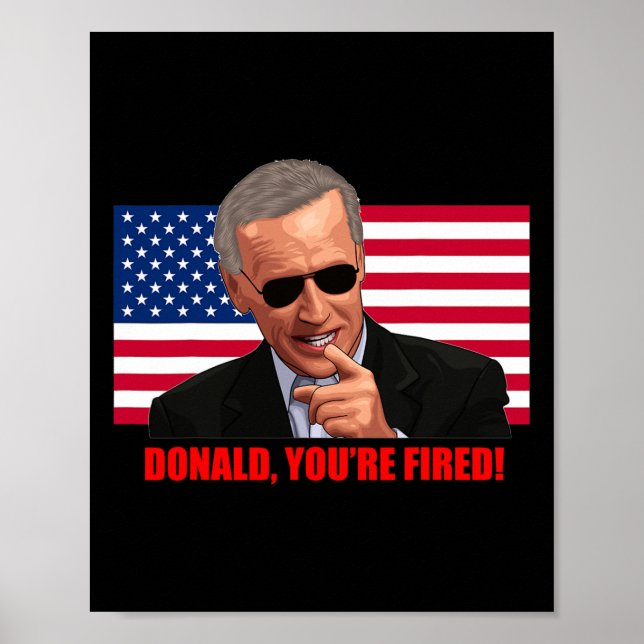Póster Donald You#39;están despedidos1 (Frente)