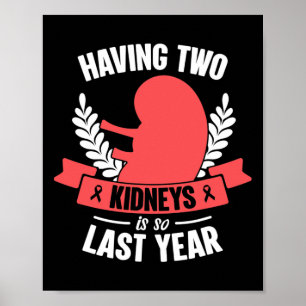 Póster Donante de órganos para trasplante de guerrero de 