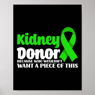 Póster Donante Transplantar Diversión Hacerse Bien Cirugí