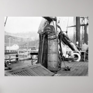 Póster Doncella de madera, dispositivo de la tortura: los