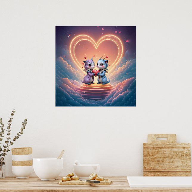 Póster Donde Dos Almas Eligen Para Siempre (Cocina)