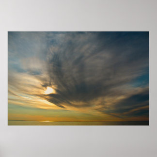 Póster Donde el cielo cae en silencio