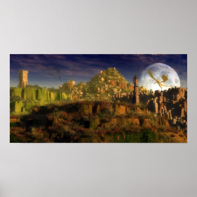 Póster Donde empieza la fantasía (Frente)