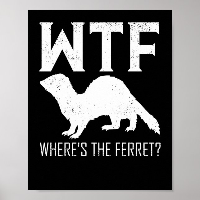 Póster ¿Dónde está el regalo de los animales salvajes? (Frente)