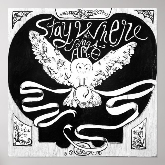 Póster Donde están las canciones (Frente)