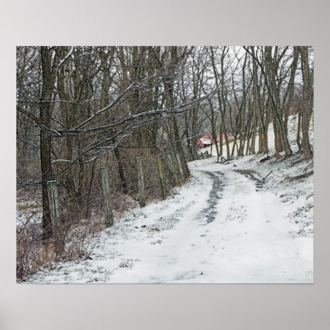 Póster Donde la carretera puede llevarte (Frente)