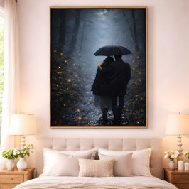 Póster Donde la lluvia nos encuentra