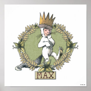 Póster Donde las cosas salvajes   Insignia de Max