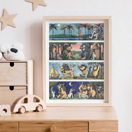 Póster Donde Las Cosas Salvajes Son Escenas