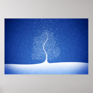 Póster Donde nacen copos de nieve