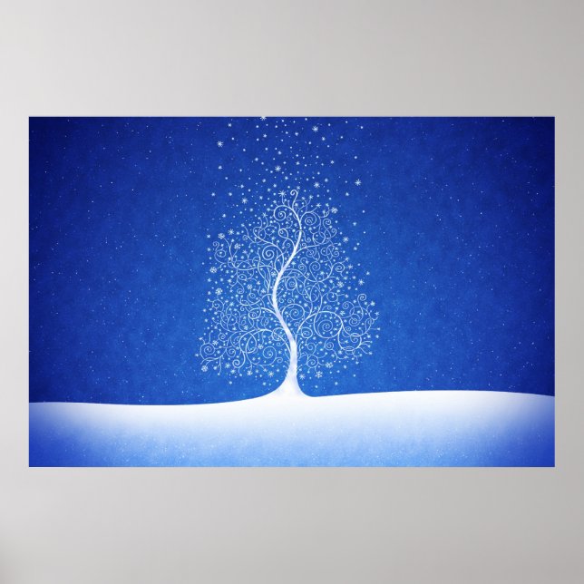 Póster Donde nacen copos de nieve (Frente)